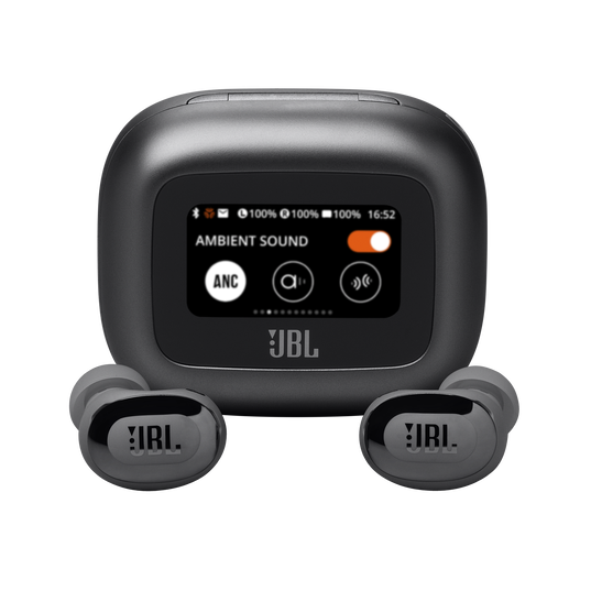 JBL Live Buds 3 - Black - True wireless Noise Cancelling bud-type earbuds - Hero